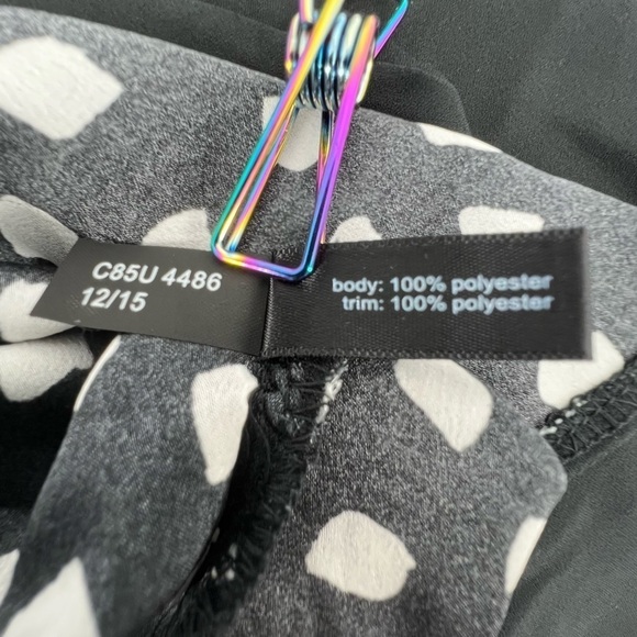 The Limited Black White Geometric Print Sleeveless Camisole Size XS Women’s - Picture 7 of 7